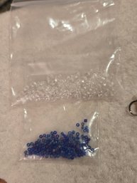 Bead Set # 24 Clear Blue