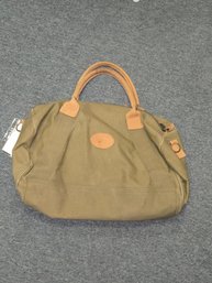 High Seirra Green Canvas Tote #1