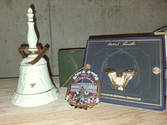 Christmas Bell,  2017 White House Collection Ornament