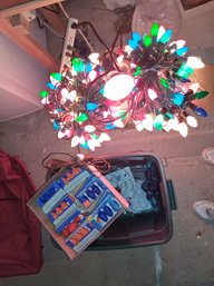 Christmas Lights And Misc Bulbd