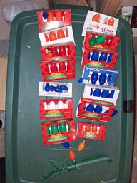 Colored Lamp Light Bulb Set