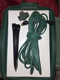 Extension Green Cord With Stalk, #4