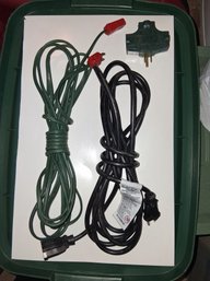 Extension Cords Set Of 2 Green, Black