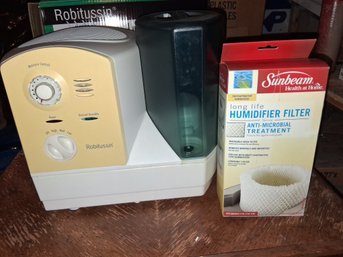 Robitussin Humidifer With Sunbeam Filter