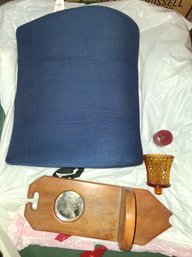 Neck/Back Pillow Wooden Wall Candle Holder