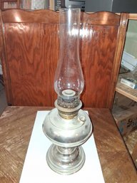 Vintage Oil Lamp Clear Glass
