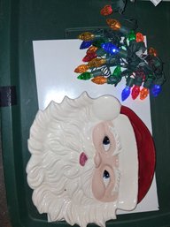 Christmas Santa And Lights