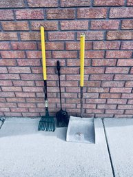 Pooper Scooper - Rake And Shovels
