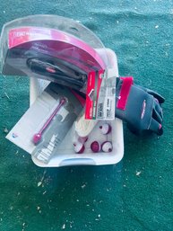 Fishing Accessories  - Electric Filet Knife, Neoprene Grip Gloves, Bobbers, Hook Remover, 15ft Stringer