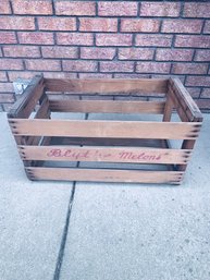 Vintage Vegetable Crate - For Storage, Vinyl Albums, Decor
