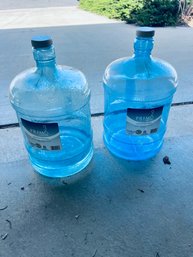 Set Of 2 Refillable Water Jugs