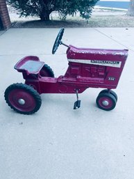 Pedal Tractor For Youths - International Harvester Metal Toy Tractor For Big Kids