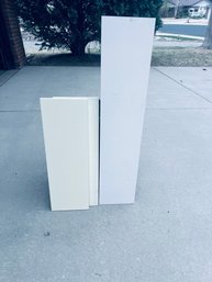 Solid Wood Shelves - Long Shelf Is 36 X 8 X  Short Shelves Are 24 X 8  X