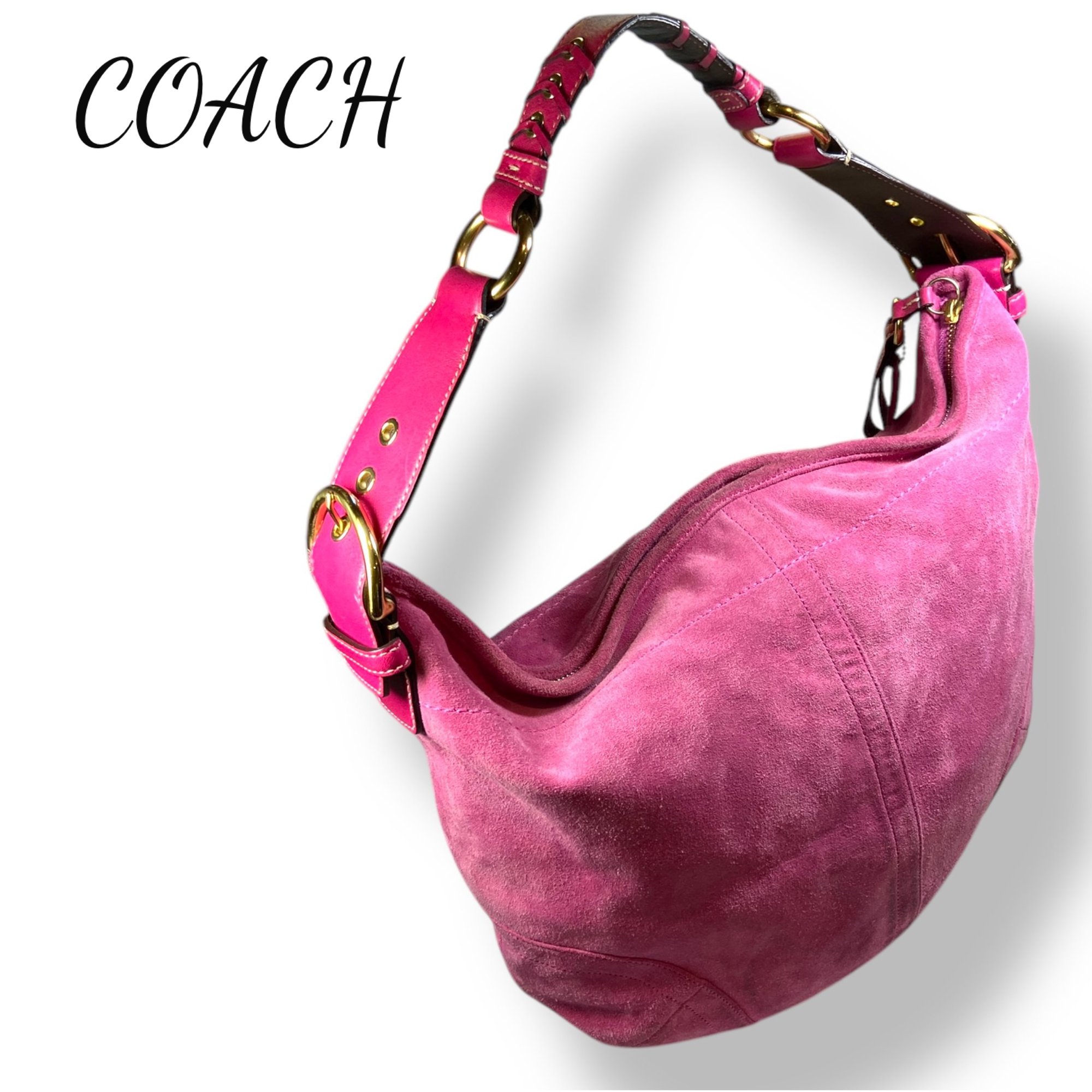 バッグ 00s coach soho hand bag y2k pink Pink Y2K 2000s Vintage Coach Soho Bag Purse 1446 in Punch