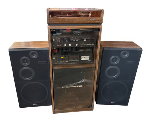 Lot 397 - Technics Stereo System - Record Player - Speakers