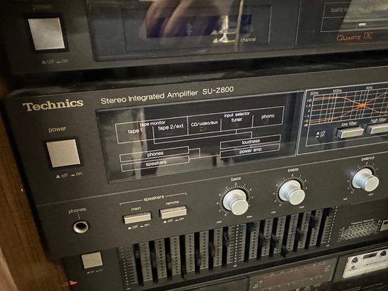 Technics ヴィンテージ・オーディオ・システム Lot 397 - Technics Stereo System - Record Player - Speakers