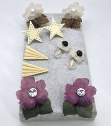 Lot 912WA - 1980s Collection Of Clip-on Earrings