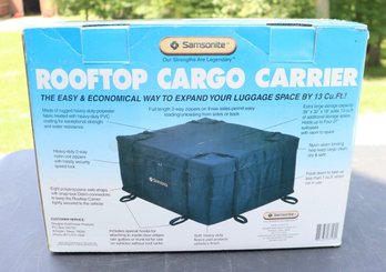 Lot 296KO - Samsonite Rooftop Cargo Carrier - 13 Cubic Ft - Barn
