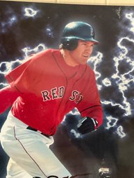 Lot 483 - Johny Damon Red Sox Autograph W/ Certificate Of Authenticity  By Skyline Series Fenway Sports