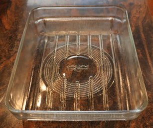 Lot 205CV - 1930/40s Antique Frigidaire Glass Refrigerator Tray - - Country Home Decor