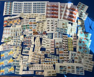 Lot 323SES - Uncanceled US Postage Stamps - Planes - Trains - Automobiles - Space - Boats - Transportation