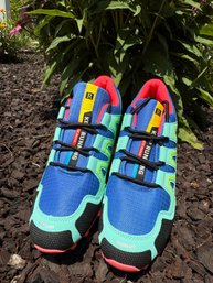 Lot 400CN - Brand New Hike Balance Sneakers Royal Blue W/ Teal Accents Light Weight, Breathable And Flexible