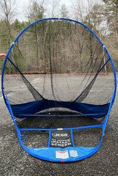 Lot 100SES- Jugs Sports Blue Net Baseball Hitting Instant Screen With Bag - Retails $169