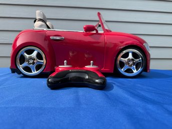 Lot 404 - Christmas Gift! Doll Accessory Lot 4 Pcs American Girl Car W/ Remote, High Chair, Table Seat And Bag