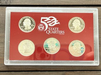Lot 428SES- 2005 Silver US Mint Proof Set 1800s California, Minnesota, Oregon, Kansas, Buffalo Nickel Dime COA