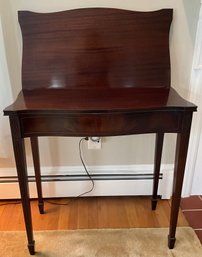 Lot 6- Mahogany Antique Flip Top Game Table