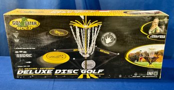 Lot 217 - Go! Gater All Weather - Anywhere Deluxe Disc Golf Game New In Box East Point Sports