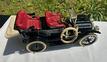 Lot 304 - 1910 Oldsmobile 1980 Tin Metal Asthetic Classics Vodka Decanter - USA Advertising Alcohol