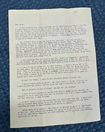 Lot 836 - WWII Soldier Deployed War Era Letter - Black Americana Racism - Income Taxes In 1942