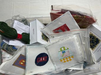 Lot 222Q- New- Cross Stitch - Needle Point Elizabeth Brady Kit English Ireland Tapestry Kits