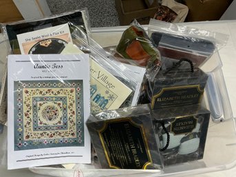 Lot 226Q- WOW! Assortment Of Quilt Patterns - Needle Point - Holiday Valentines Halloween And Wool Collection