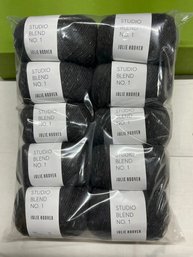 Lot 249Q - New - Kit 10 Skeins State Tweed Studio Blend Number 1 By Julie Hoover - Yarn