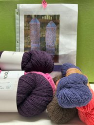 Lot 256Q - Mountain Merino Wool Yarn- 3 Skeins & 4 Skeins Of 100% Finnish Wool