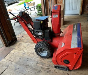 Lot 333KO - Simplicity Snowblower 38 Inch Snowaway 1390 - Needs Work