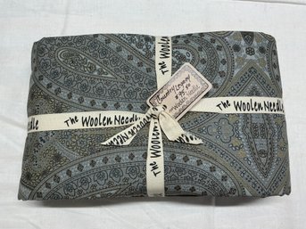 Lot 265Q - The Woolen Needle Country Legacy Design Cotton Fabric With Shades Of Black, Gray & Sage As A Kit