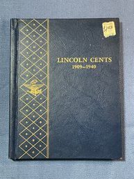 Lot 613WH - Lincoln Cents Penny 1909 - 1940 Total 51 Cents