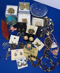 Lot 346ROW - Mostly New Reseller Jewelry, Anne Klein, Charter Club, Liz Claiborne, Charming Charlie, Macy's