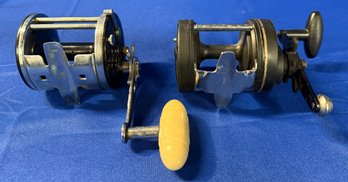 Lot 244 - Two Fishing Reels - Penn Surfmaster No. 250 USA - Shakespeare SKP 30L 20lb 330 Yard
