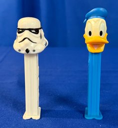 Lot 270 - Two Vintage Pez Dispensers - Donald Duck & Star Wars