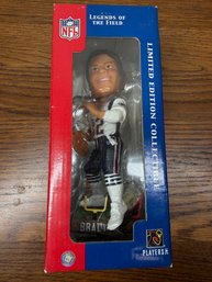 Lot 441 - New In Box Tom Brady Bobble Head Figure NFL Limited Edition - New England Patriots
