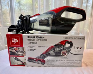 Lot 217 - Dirt Devil Scorpion Hand Vac In Original Box