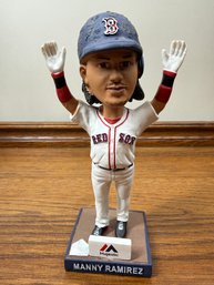 Lot 444- 2007 Boston Red Sox - MLB Manny Ramirez Bobble Head Figure In Box - Sports Collectible