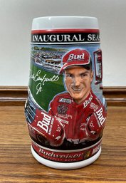 Lot 423 - Start Your Engines! 2000 Dale Earnhardt Nascar Budweiser Stein Collector Item Number 41406