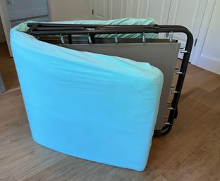 Lot 41- Fold Up Sleeping Bed - Cot - Easy Storage - Sleepovers!