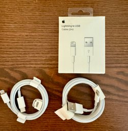 Lot 250 - Brand New Apple IPhone Lighting To USB & USB-C Cords