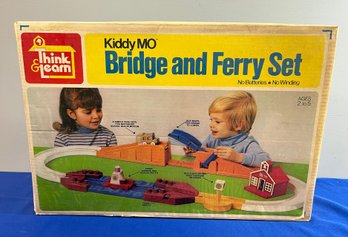 LOT 785 - 1970s Kiddy MO Bridge & Ferry Set - Think & Learn In Original Box